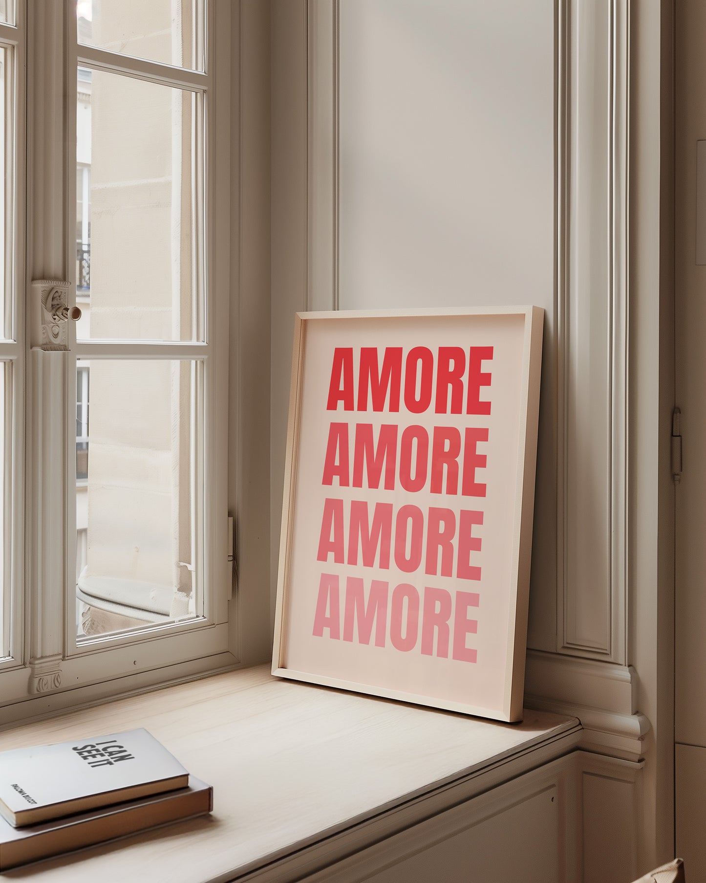 Amore -Verlauf - Mid Century - Kunstdruck