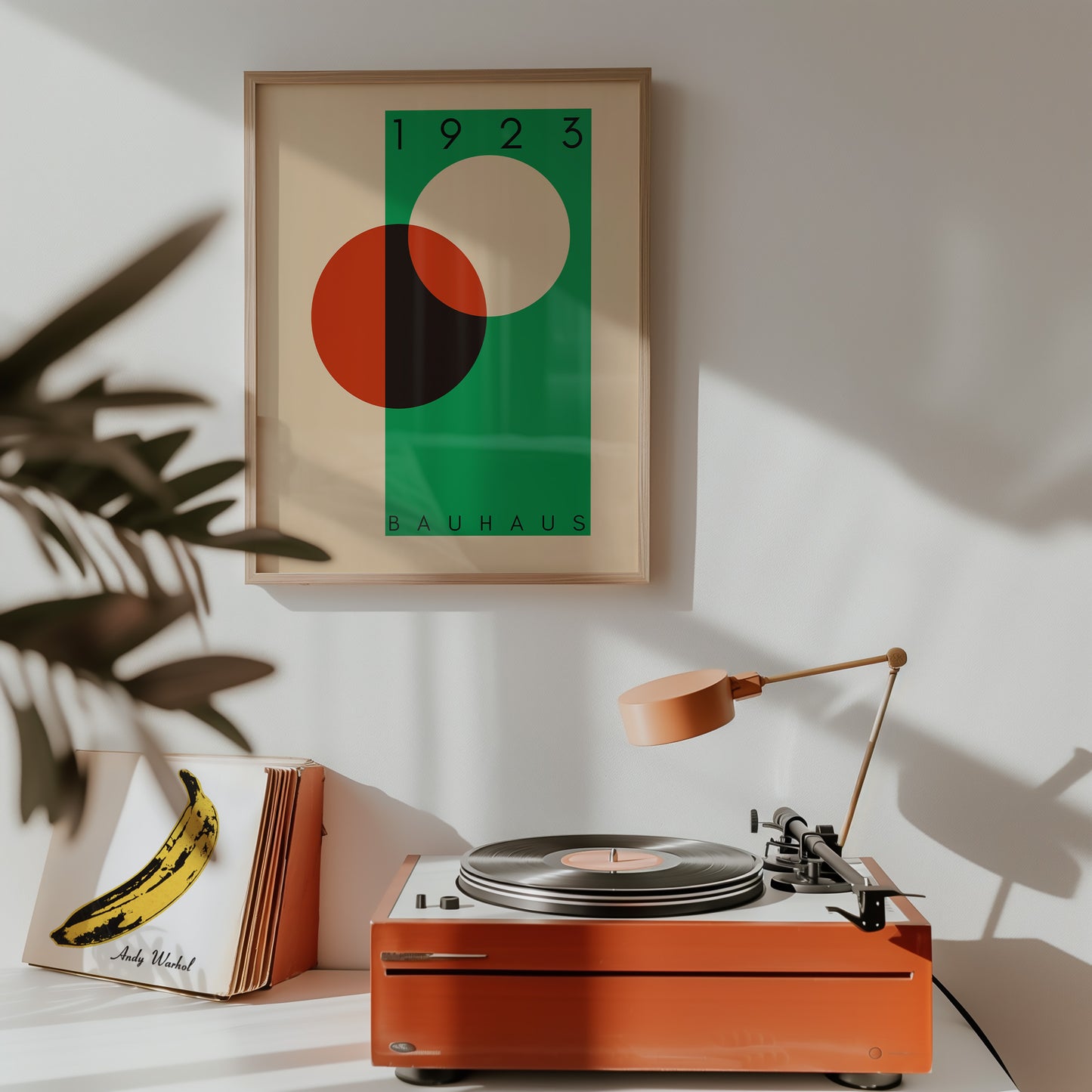 Bauhaus 1923 - Mid Century - Kunstdruck - grün