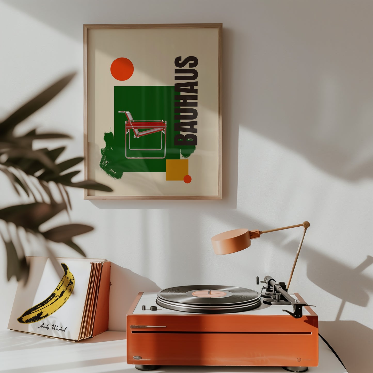 Bauhaus Collage - Sessel - Grün - Modern - Mid Century