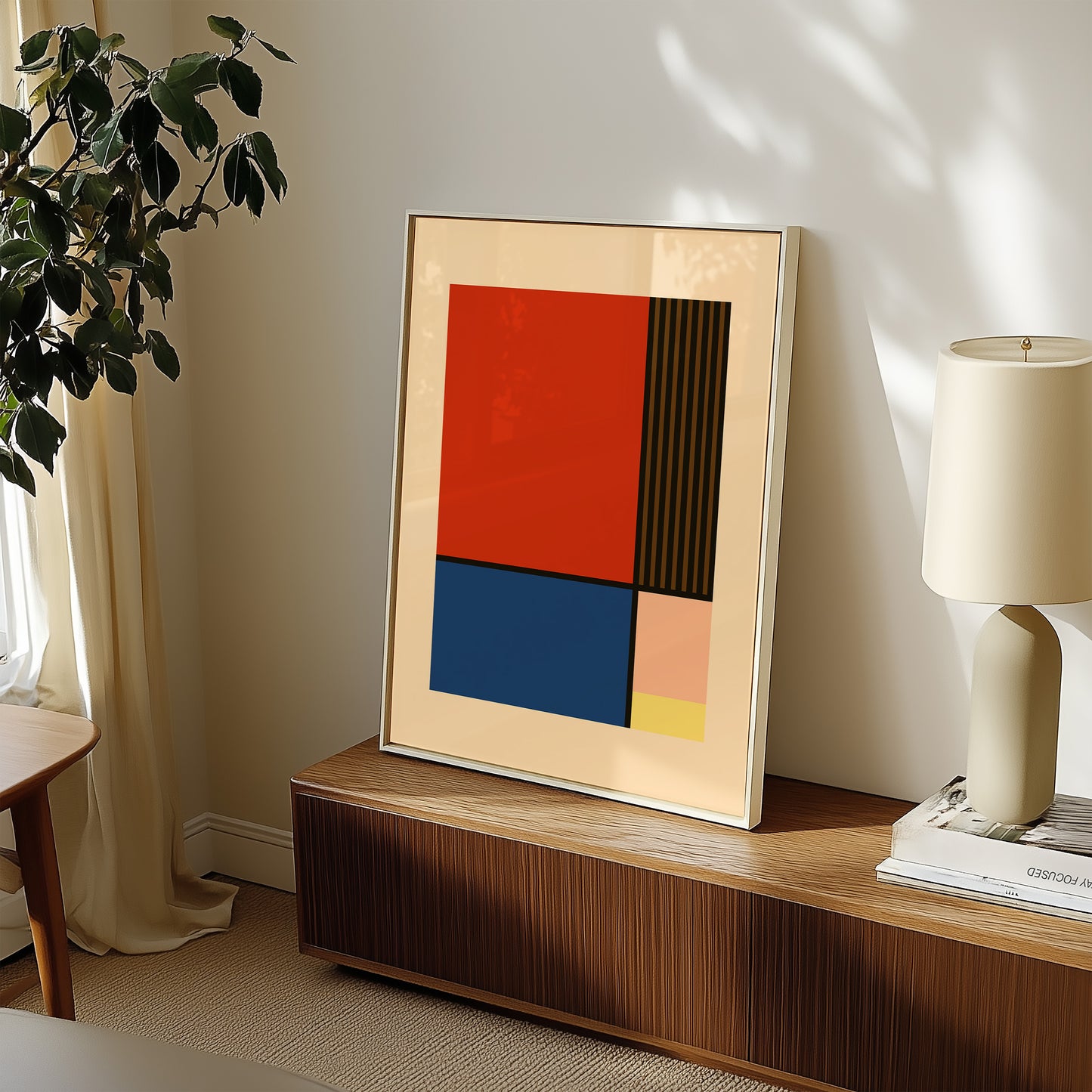 Bauhaus Grafik - Form Zusammenstellung - Mid Century