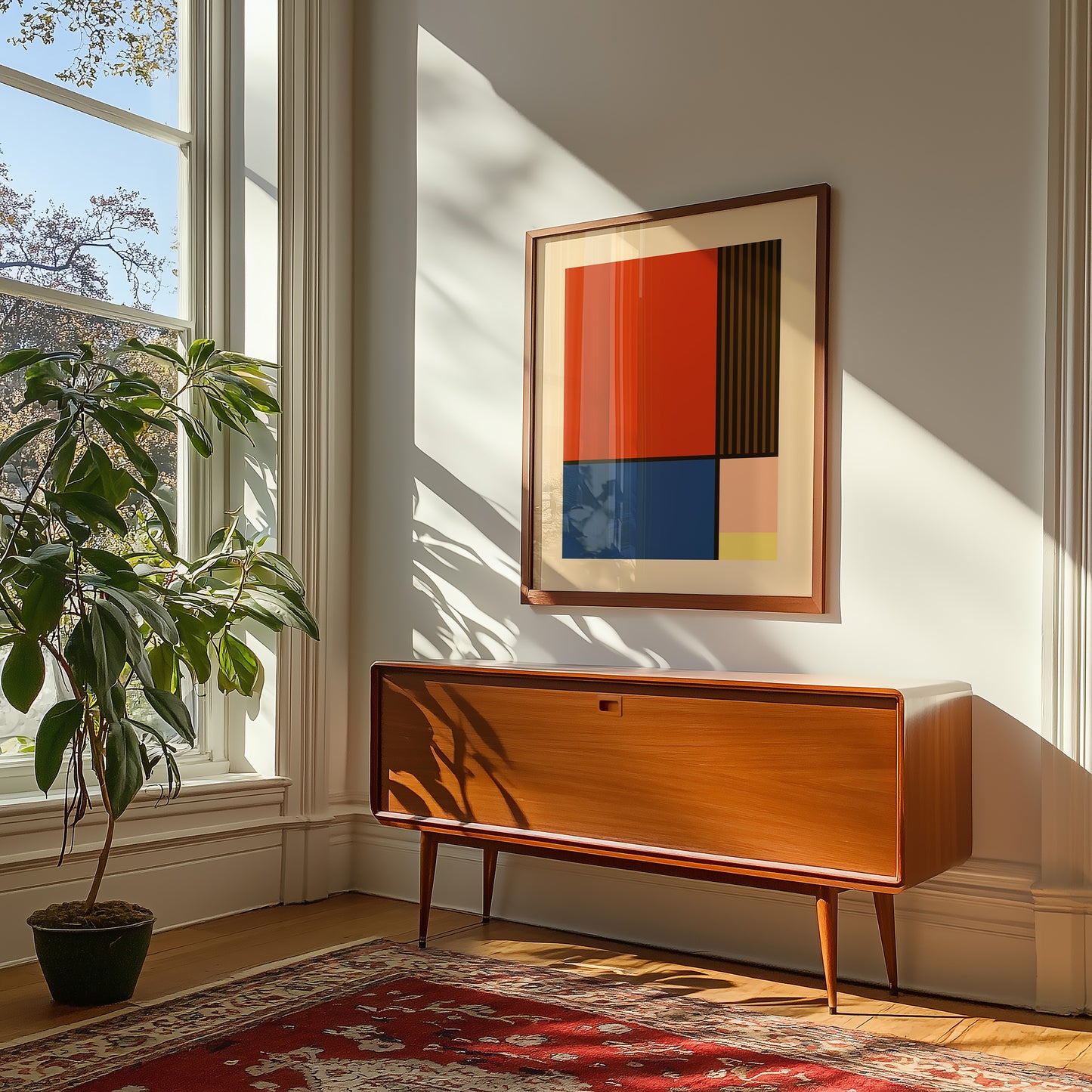 Bauhaus Grafik - Form Zusammenstellung - Mid Century