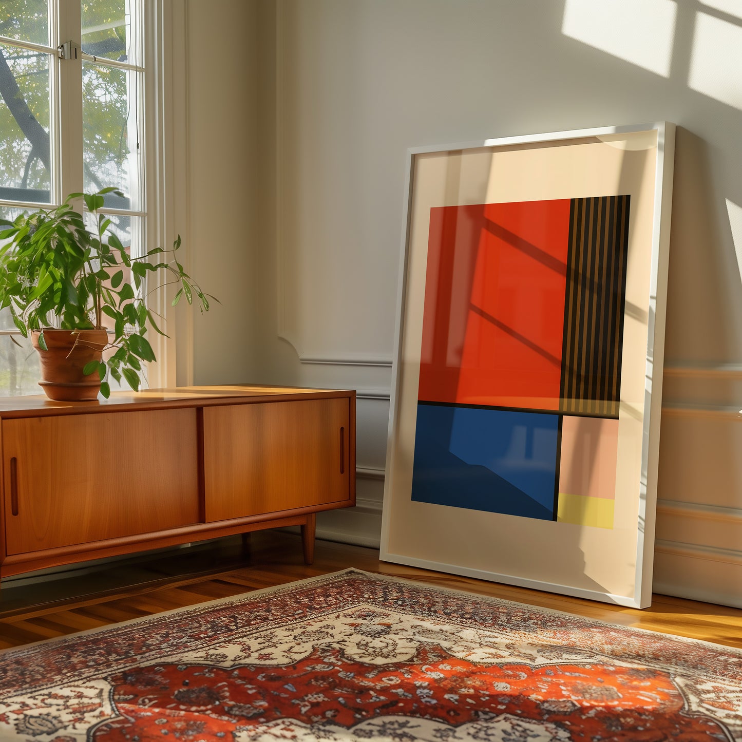 Bauhaus Grafik - Form Zusammenstellung - Mid Century