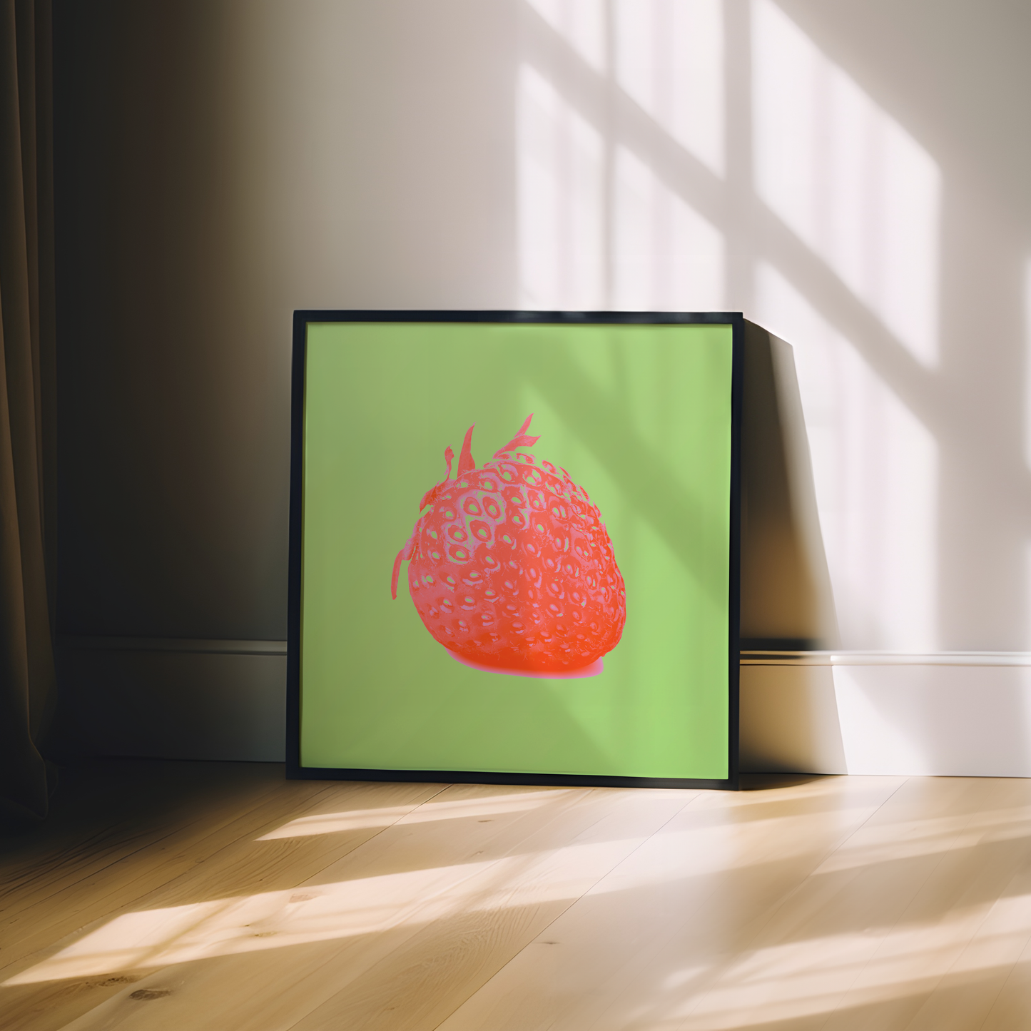 Sweet Strawberry -02 - gerahmt
