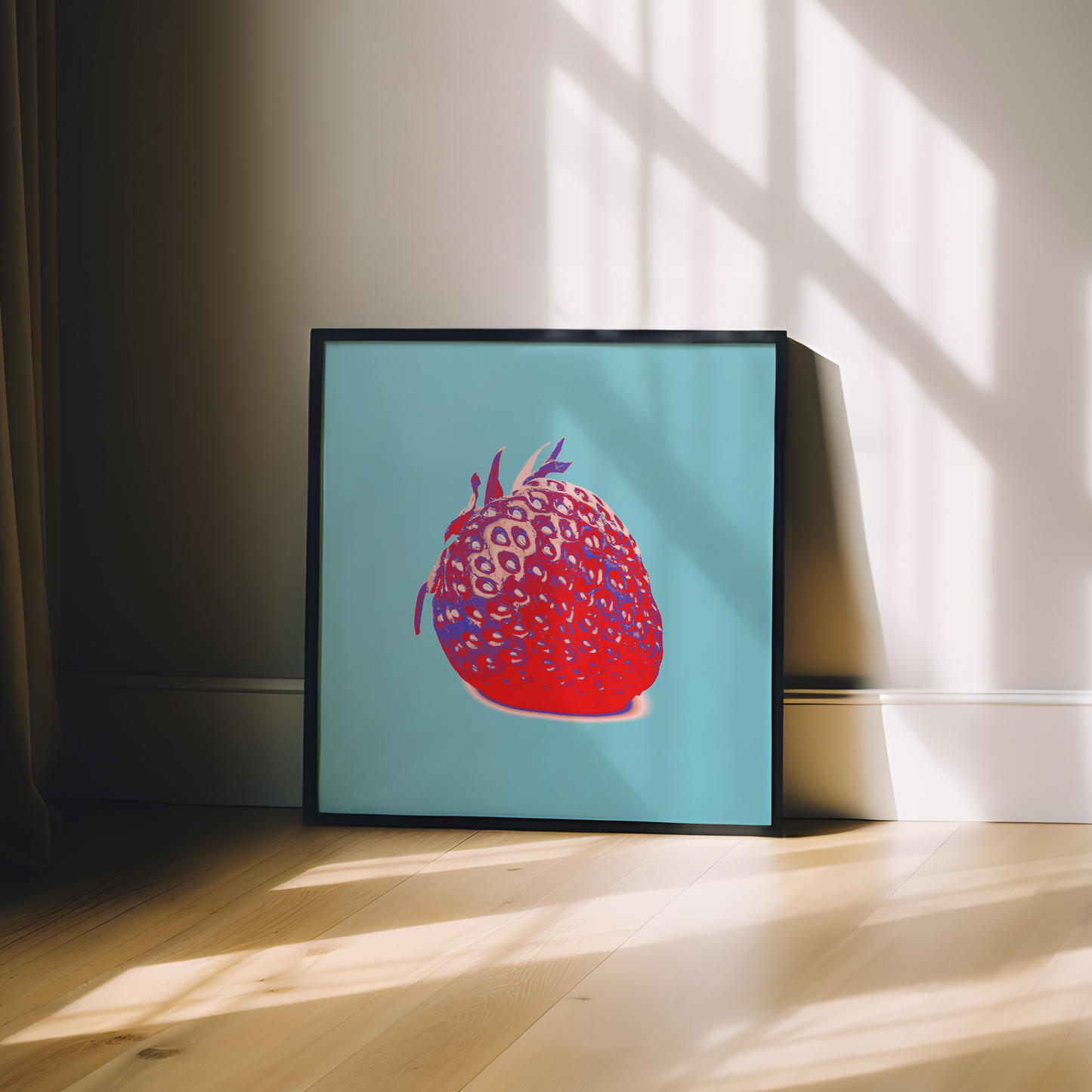 Sweet Strawberry -04 - gerahmt