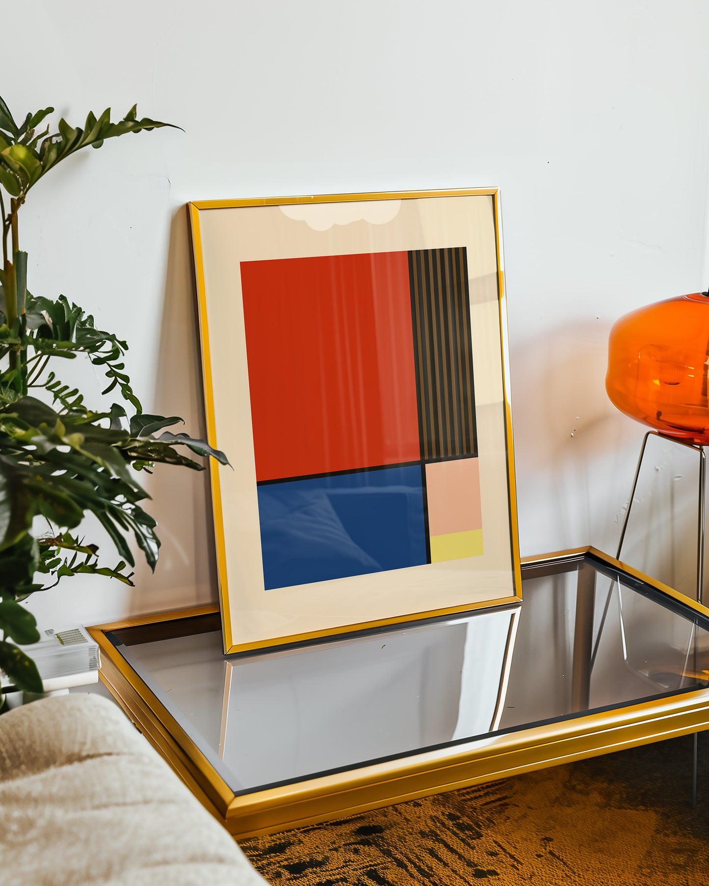 Bauhaus Grafik - Form Zusammenstellung - Mid Century