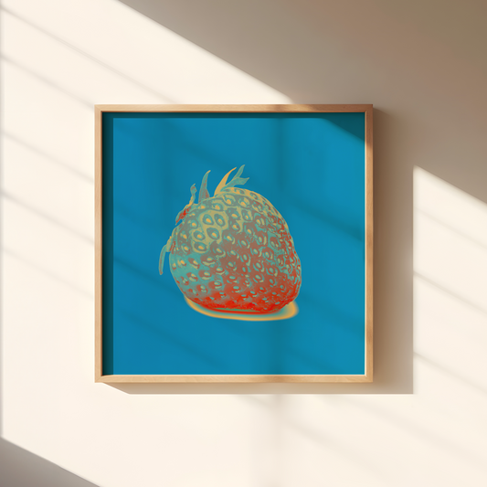 Sweet Strawberry -11 - gerahmt