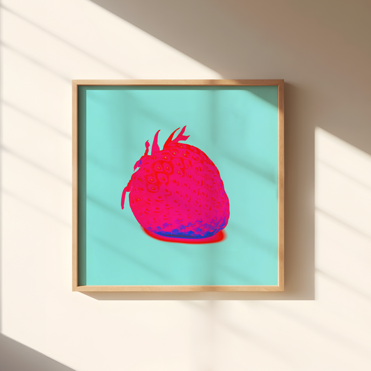 Sweet Strawberry -13 - gerahmt
