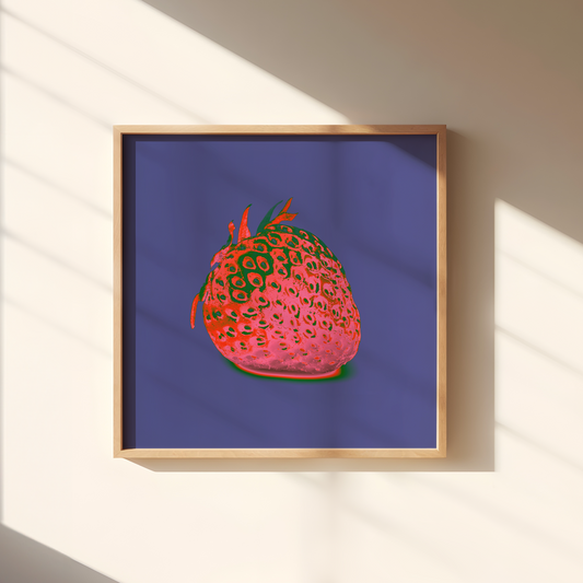 Sweet Strawberry -06 - gerahmt