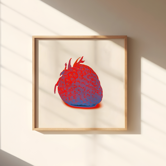 Sweet Strawberry -08 - gerahmt