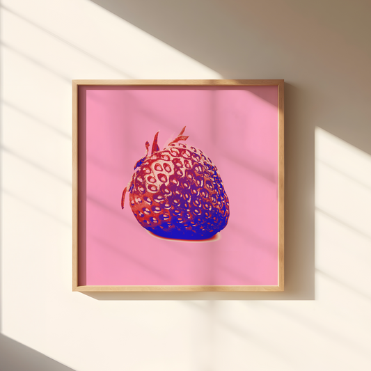Sweet Strawberry -09 - gerahmt