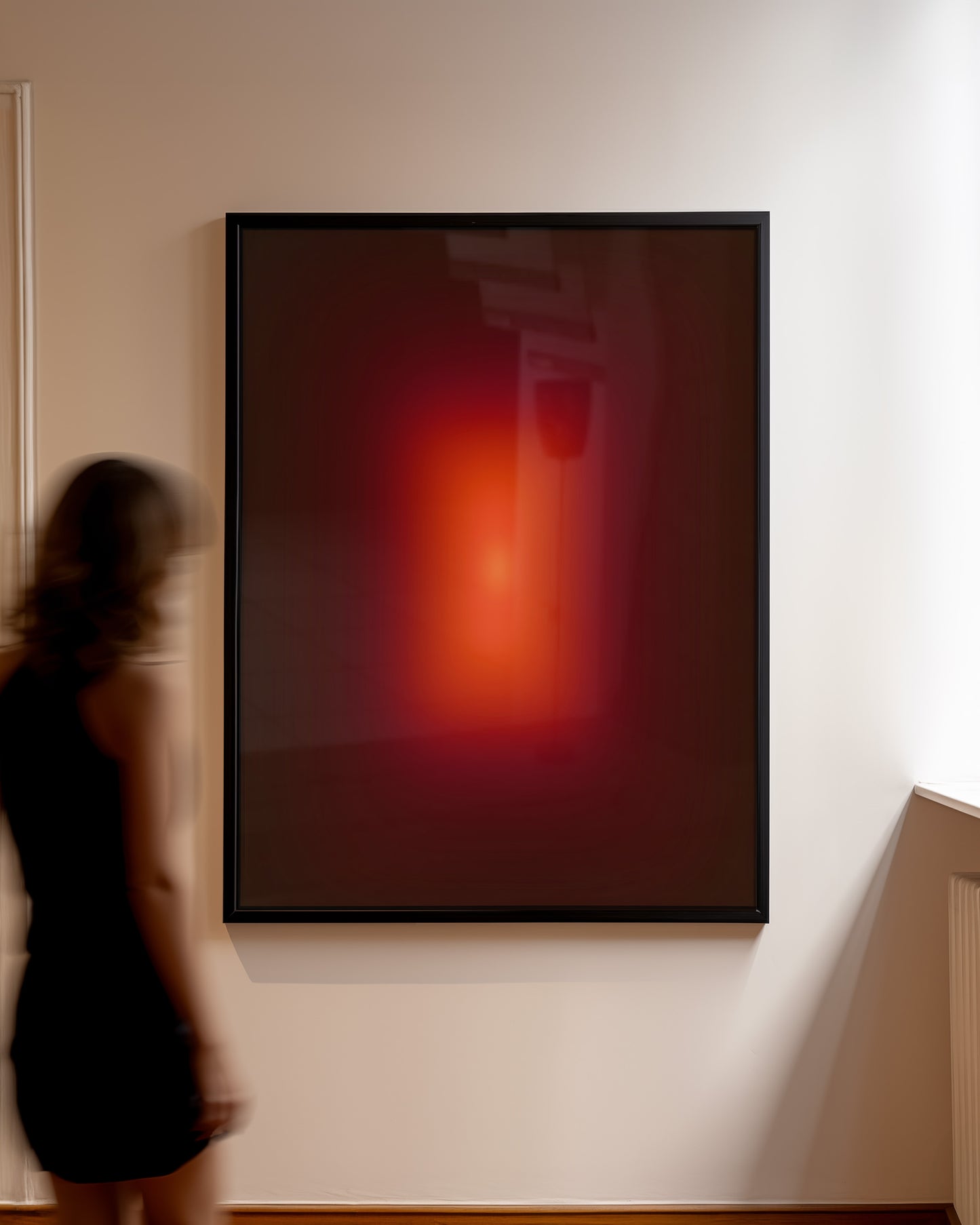 sunset Glow Verlauf - Abstrakter Kunstdruck - Modern -Mid Century