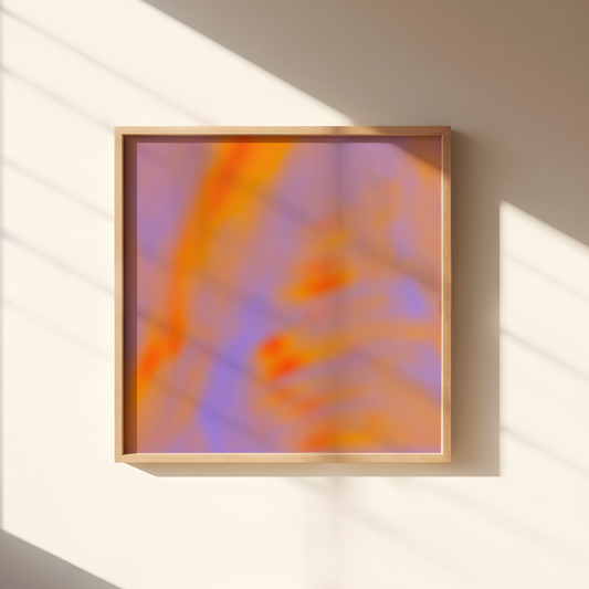 Prism Pulse - gerahmt